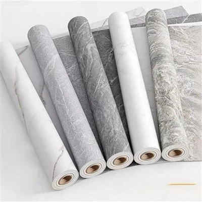 PVC marmuro plėvelė spintelėms